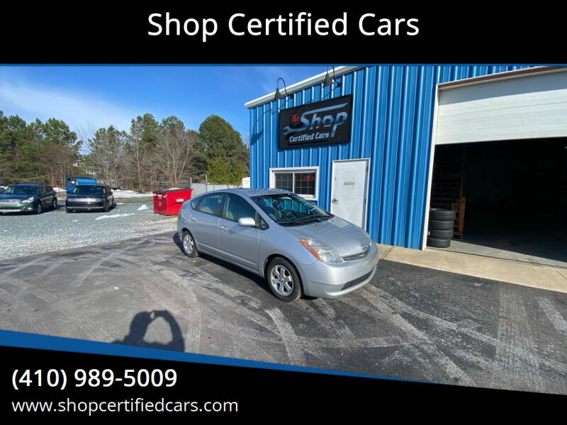 2008 Toyota Prius for sale at Shop Certified Cars in Easton MD