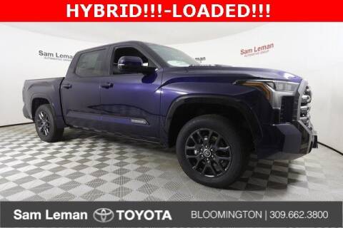 2022 Toyota Tundra for sale at Sam Leman Toyota Bloomington in Bloomington IL