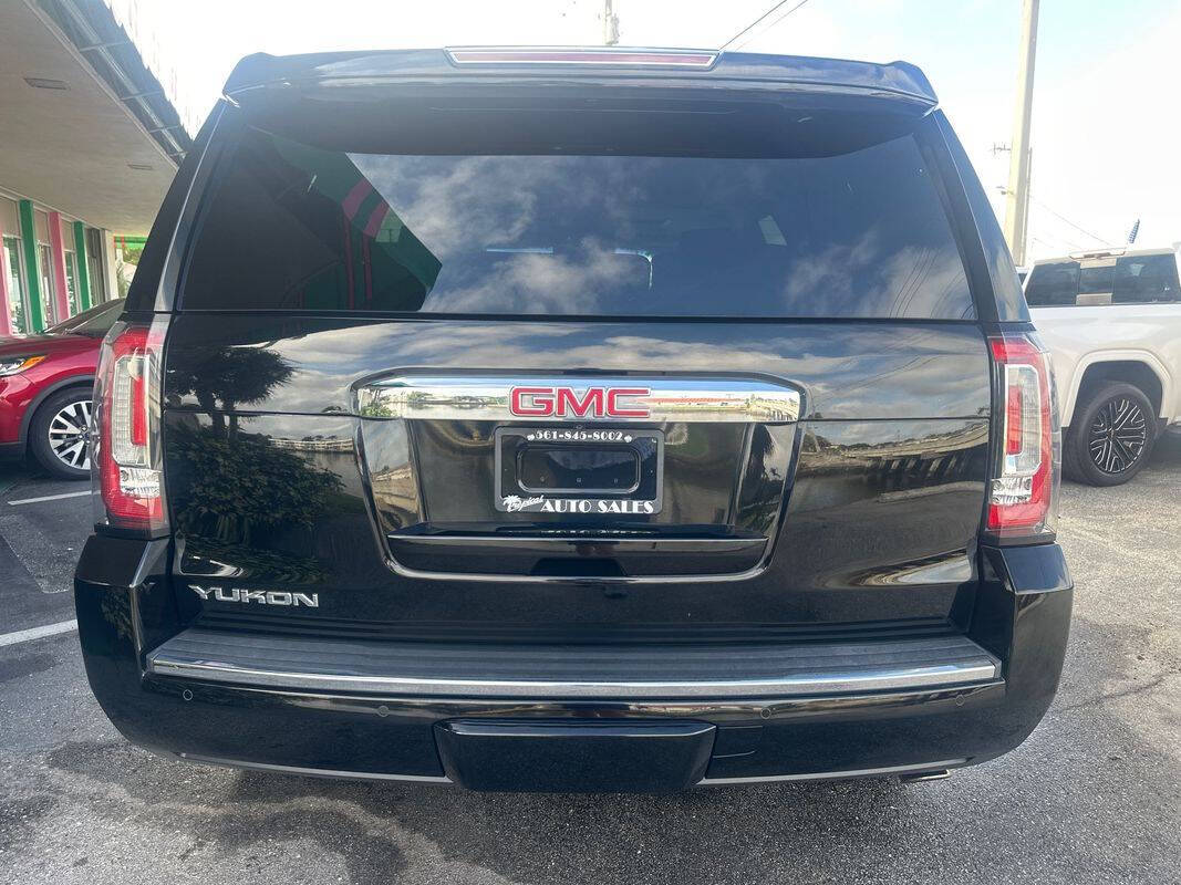 2017 GMC Yukon for sale at Tropical Auto Sales in North Palm Beach, FL