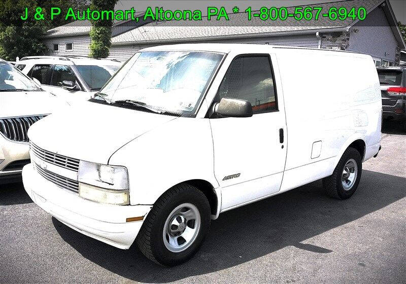 2002 Chevrolet Astro for sale at J & P Auto Mart in Altoona PA