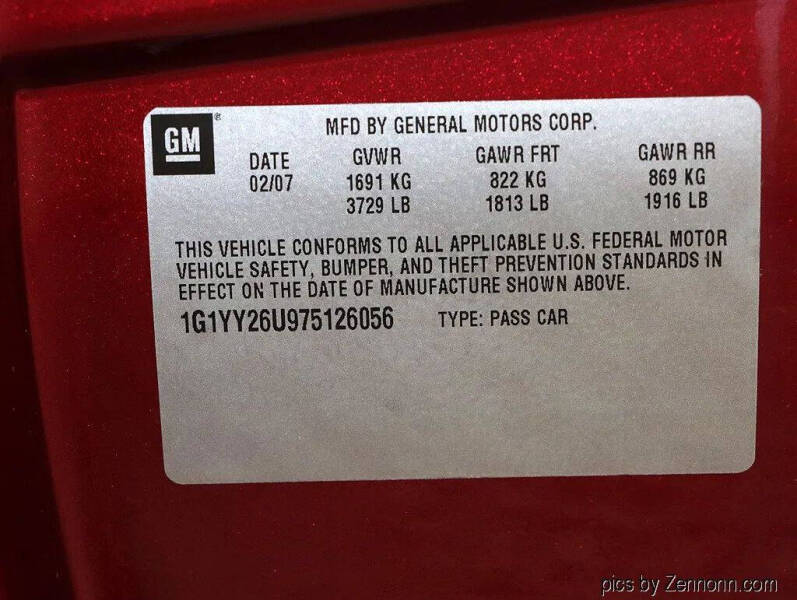 2007 Chevrolet Corvette