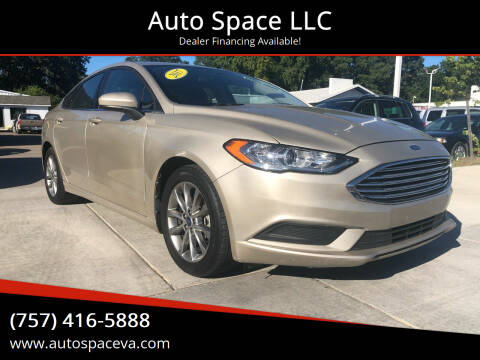 2017 Ford Fusion for sale at Auto Space LLC in Norfolk VA
