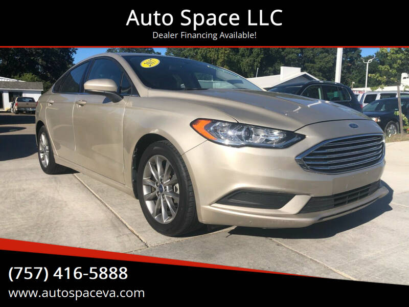 2017 Ford Fusion for sale at Auto Space LLC in Norfolk VA