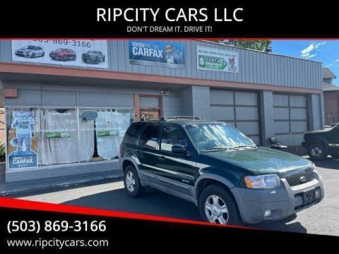 2002 Ford Escape for sale at RIPCITY CARS LLC in Portland OR