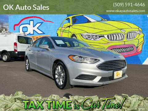 2017 Ford Fusion Hybrid for sale at OK Auto Sales in Kennewick WA