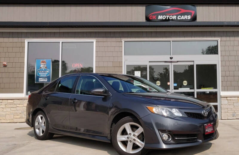 2013 Toyota Camry for sale at CK MOTOR CARS in Elgin IL