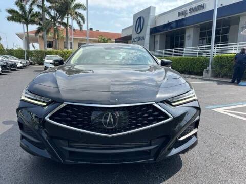 2021 Acura TLX for sale at PHIL SMITH AUTOMOTIVE GROUP - Phil Smith Acura in Pompano Beach FL