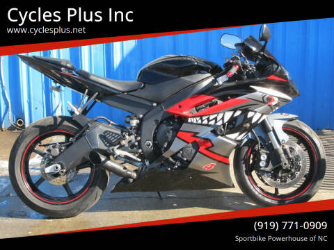 2012 Yamaha YZF-R6 for sale at Cycles Plus Inc in Garner NC