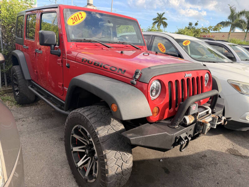 2012 Jeep Wrangler Unlimited Rubicon