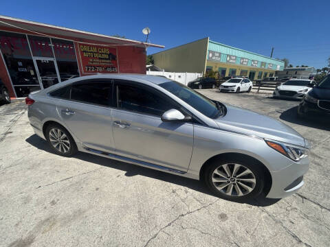 2016 Hyundai Sonata for sale at DREAM CARS in Stuart FL