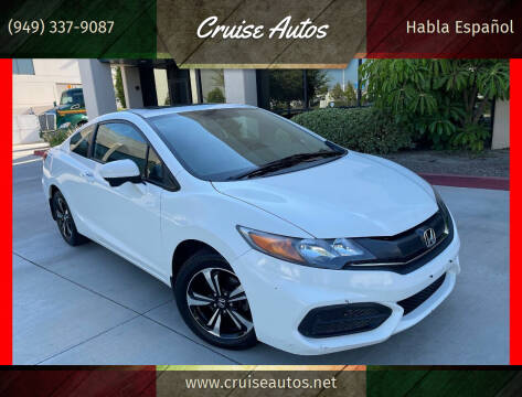 2015 Honda Civic for sale at Cruise Autos in Corona CA