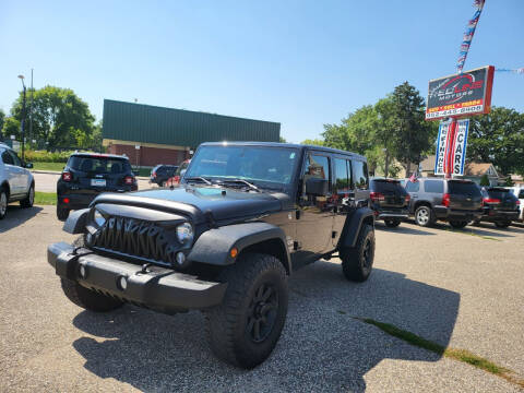 2014 Jeep Wrangler Unlimited for sale at Shakopee Redline Motors in Shakopee MN