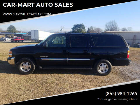 2002 GMC Yukon XL for sale at CAR-MART AUTO SALES in Maryville TN