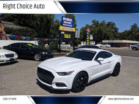 2015 Ford Mustang for sale at Right Choice Auto in Boise ID