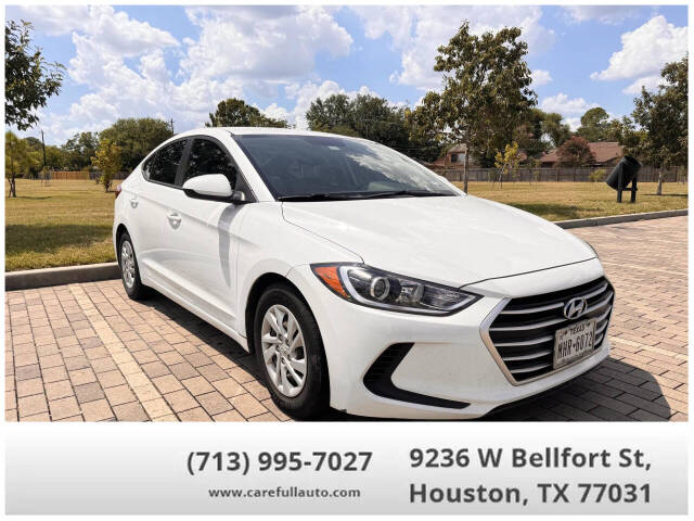 2018 Hyundai ELANTRA for sale at CAREFULL AUTO CARE in Houston, TX