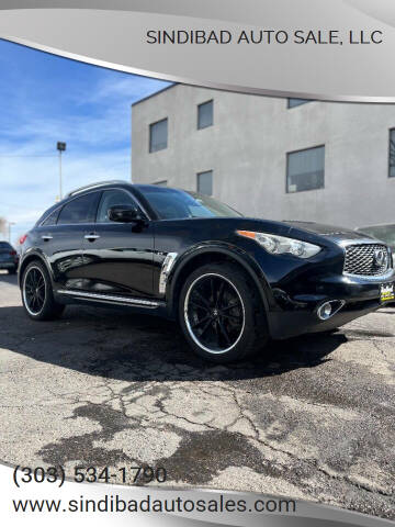 2017 Infiniti QX70 for sale at Sindibad Auto Sale, LLC in Englewood CO