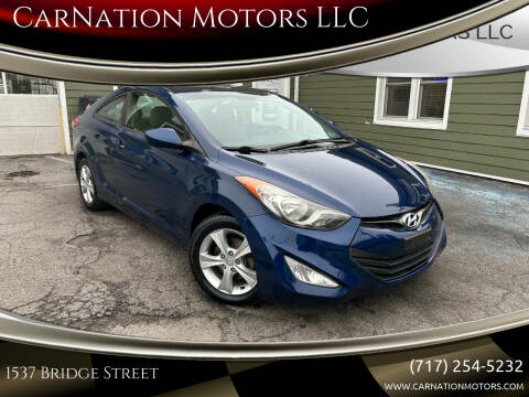 2013 Hyundai Elantra Coupe for sale at CarNation Motors LLC - New Cumberland Location in New Cumberland PA