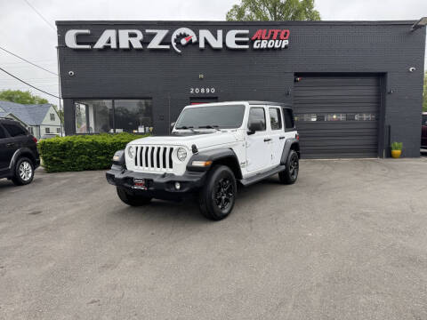 2018 Jeep Wrangler Unlimited for sale at CarZone Auto Group in Warren MI