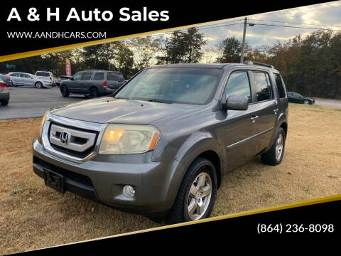 2011 Honda Pilot for sale at A & H Auto Sales in Greenville SC