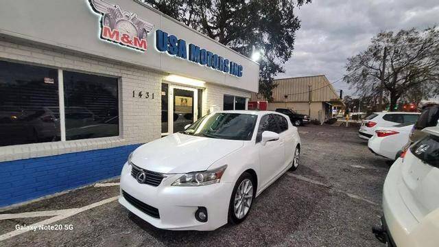 2012 Lexus CT 200h for sale at M & M USA Motors INC in Kissimmee FL