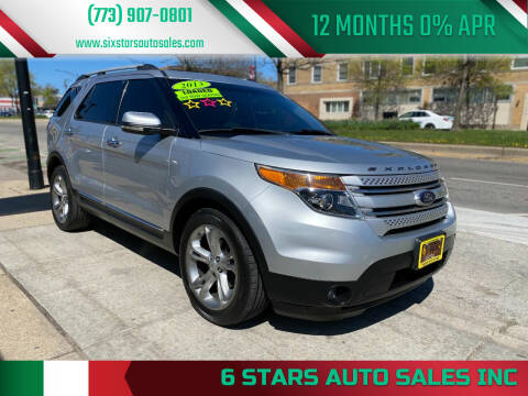2013 Ford Explorer for sale at 6 STARS AUTO SALES INC in Chicago IL