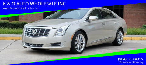 2013 Cadillac XTS for sale at K & O AUTO WHOLESALE INC in Jacksonville FL