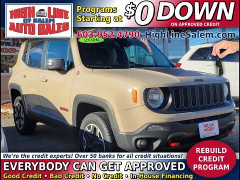 2016 Jeep Renegade for sale at High Line Auto Sales of Salem in Salem NH