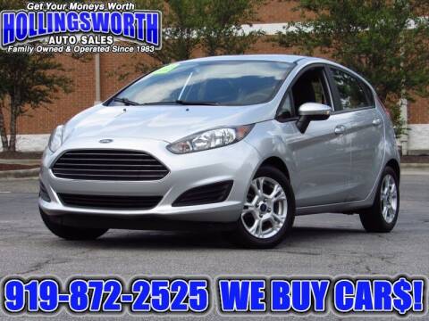 2015 Ford Fiesta for sale at Hollingsworth Auto Sales in Raleigh NC