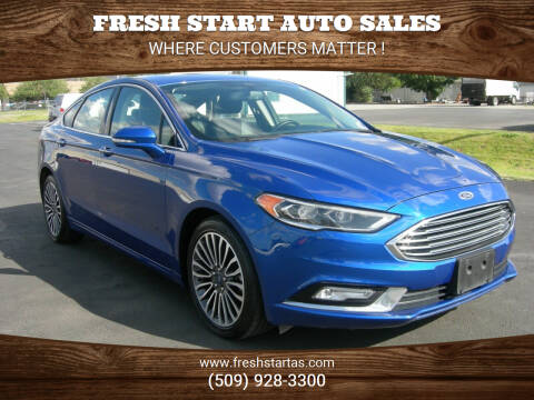 2018 Ford Fusion for sale at FRESH START AUTO SALES in Spokane Valley WA