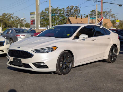 2017 Ford Fusion for sale at Bond Auto Sales of St Petersburg in Saint Petersburg FL