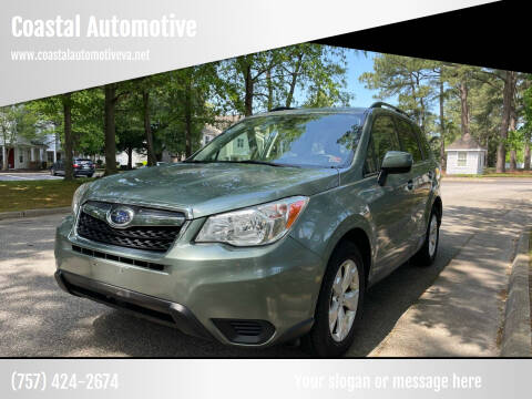 2014 Subaru Forester for sale at Coastal Automotive in Virginia Beach VA