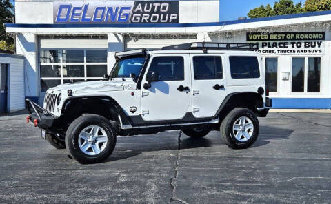 2015 Jeep Wrangler Unlimited for sale at DeLong Auto Group in Tipton IN