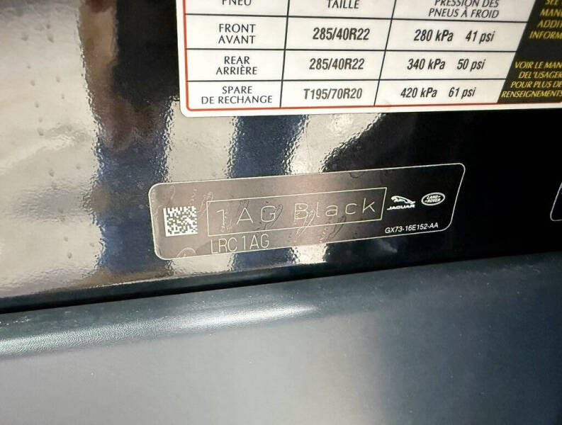 2020 Land Rover Range Rover Sport SVR