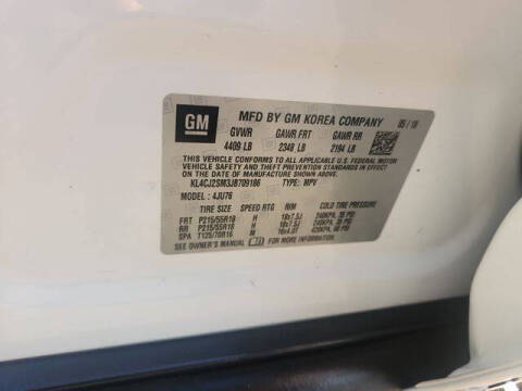 2018 Buick Encore Sport Touring