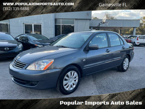 2006 Mitsubishi Lancer for sale at Popular Imports Auto Sales in Gainesville FL