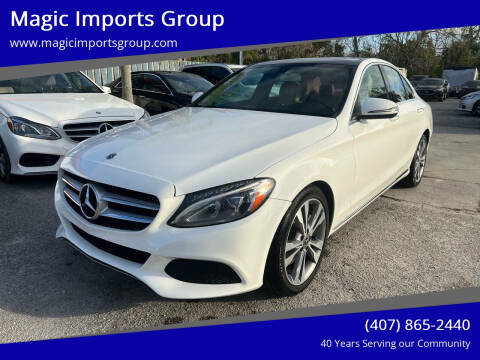 2018 Mercedes-Benz C-Class for sale at Magic Imports Group in Longwood FL