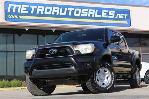 2013 Toyota Tacoma for sale at METRO AUTO SALES in Arlington TX
