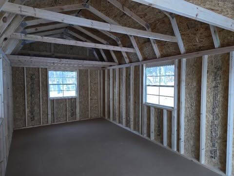 2025 Z Old Hickory Buildings Dual Lofted Barn