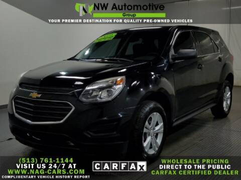 2016 Chevrolet Equinox for sale at NW Automotive Group in Cincinnati OH