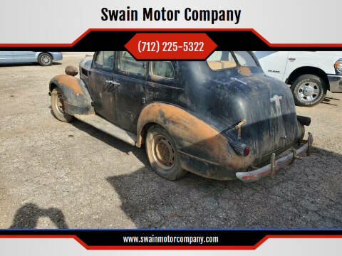 1938 Pontiac 6DA Sedan for sale at Swain Motor Company in Cherokee IA