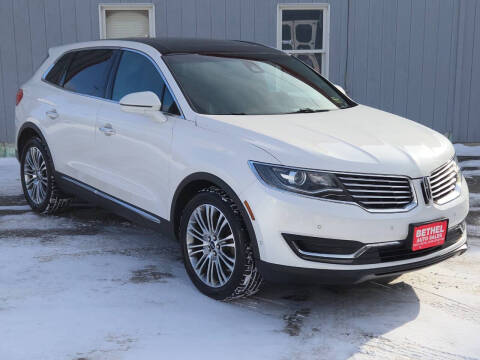 2016 Lincoln MKX for sale at Bethel Auto Sales in Bethel ME