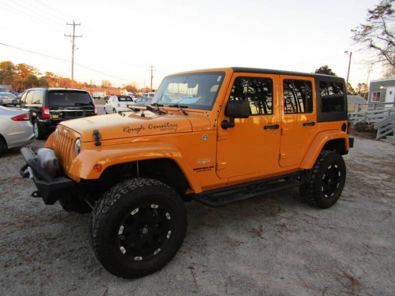 2012 Jeep Wrangler Unlimited for sale at COASTAL AUTO MARKET in Swansboro NC