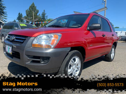 2008 Kia Sportage for sale at Stag Motors in Portland OR