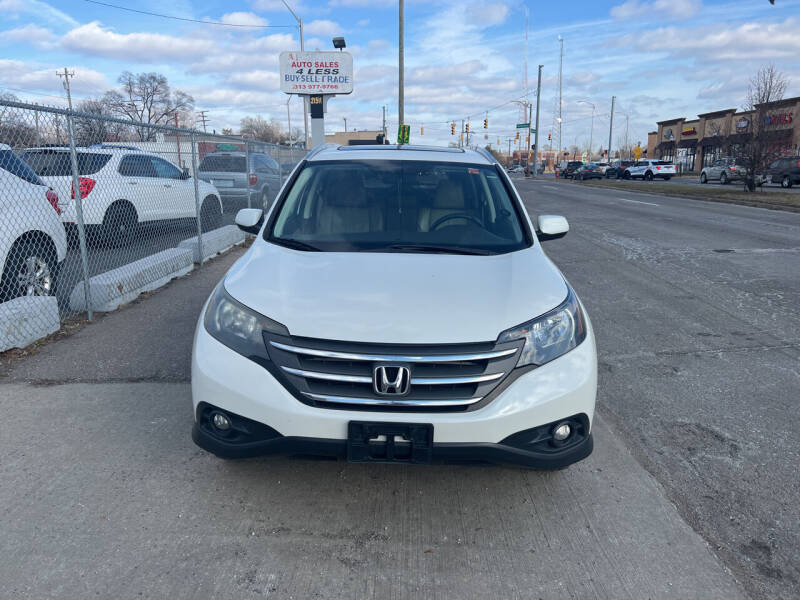 2013 Honda CR-V for sale at Auto Sales & Services 4 less, LLC. in Detroit MI