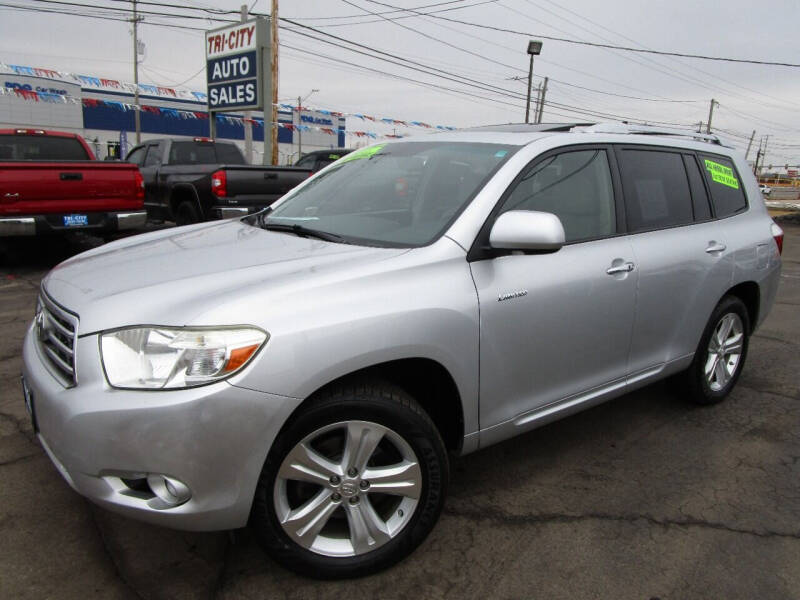 2008 Toyota Highlander for sale at TRI CITY AUTO SALES LLC in Menasha WI