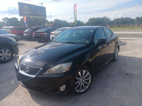 2007 Lexus IS 250 for sale at ROYAL AUTO MART in Tampa FL