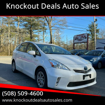 2012 Toyota Prius v for sale at Knockout Deals Auto Sales in West Bridgewater MA