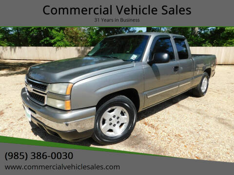 2007 Chevrolet Silverado 1500 Classic for sale at Commercial Vehicle Sales in Ponchatoula LA