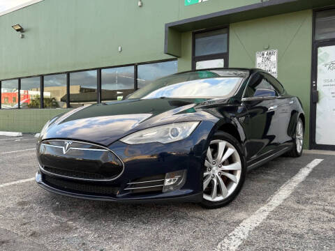 2014 Tesla Model S for sale at KARZILLA MOTORS in Oakland Park FL