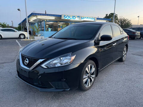 2019 Nissan Sentra for sale at Solid Motors LLC in Garland TX